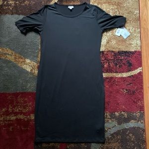 Solid Black Julia Dress- LuLaRoe- NWT